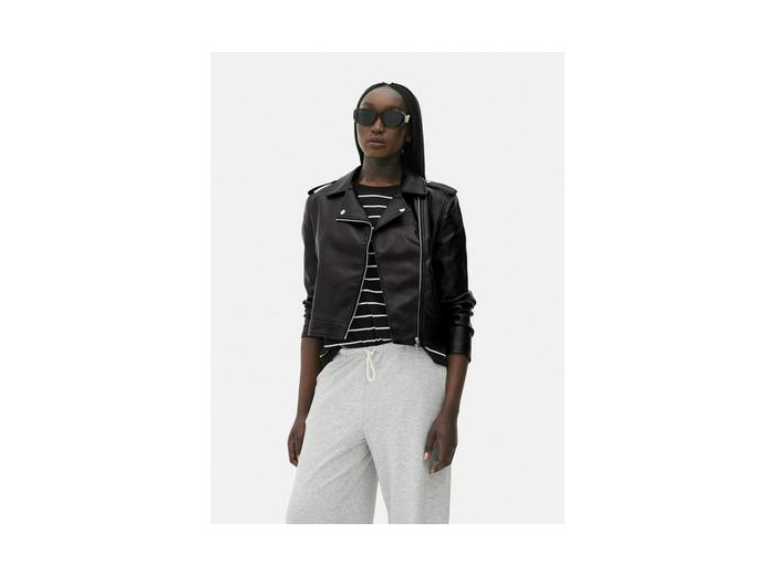 Veste motard en simili cuir Essential