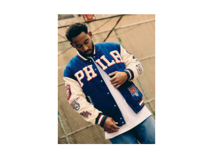 Veste de style universitaire NBA Philadelphia 76ers