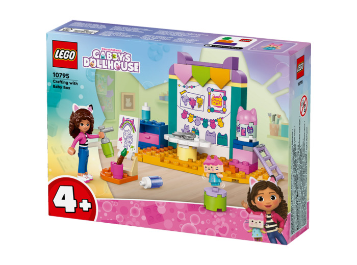 Bricolage avec Bébé Boîte Lego Gabby et la maison magique 10795