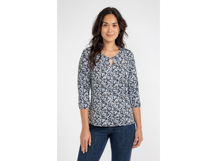 T-Shirt Manches 3/4 Col Rond
