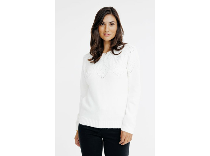Pull Avec Jeu De Torsades