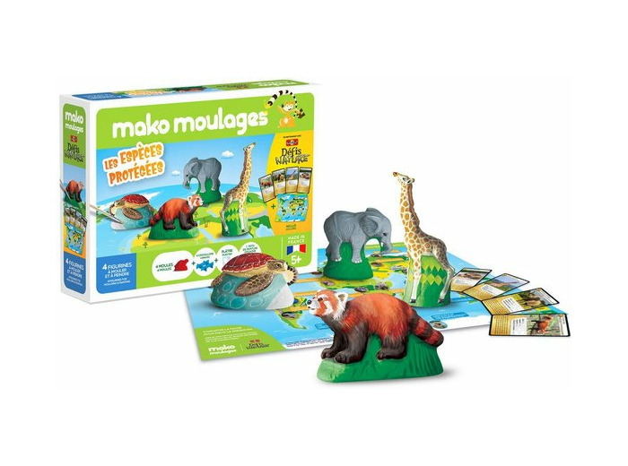 COFFRET MAKO MOULAGES - ESPÈCES PROTÉGÉES