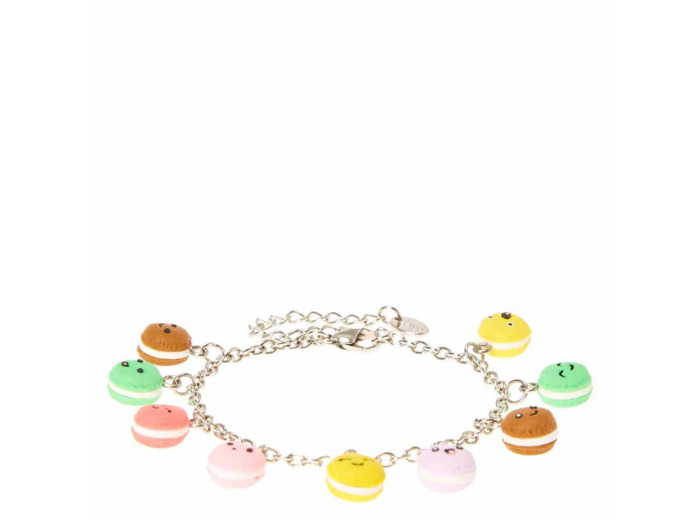 Bracelet à breloques macaron