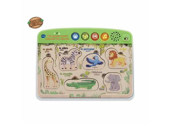 Mon premier puzzle interactif des animaux