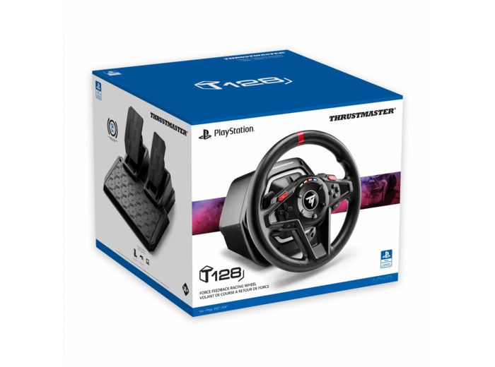 Volant Thrustmaster + Pedalier T128 Playstation