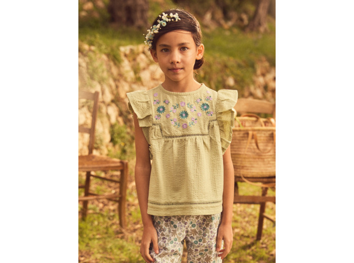 T-shirt Fleurs