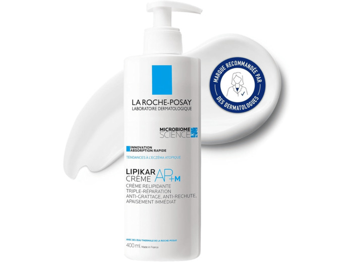 La Roche-Posay - Lipikar Crème AP+M Relipidante Triple Réparation - 400 ml