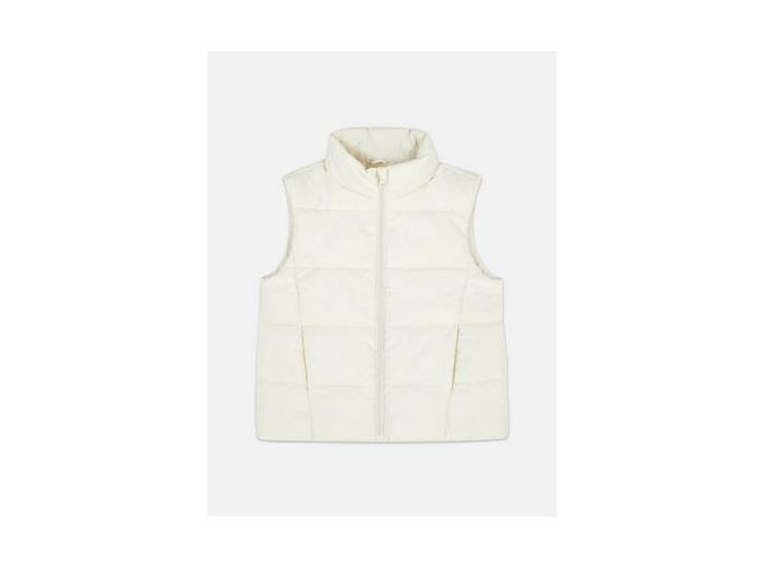 Veste sans manches zippée