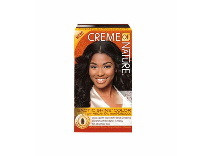 Creme of Nature GEL ARGAN SOFT BLACK 3.0