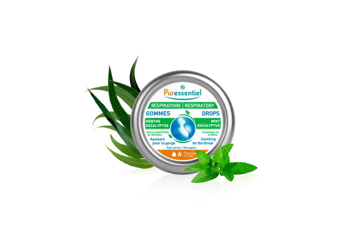 Puressentiel Respiratoire Gommes Menthe-eucalyptus Respiratoire - 45 G