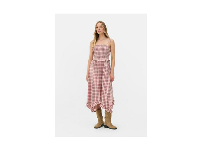 Robe mi-longue asymétrique Rita Ora
