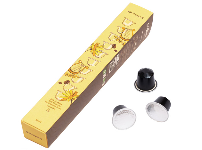 Café blend «Monteverdi» étui Caps x10
