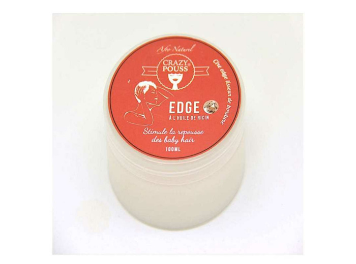CRAZY POUSS EDGE HUILE DE RICIN BLANC