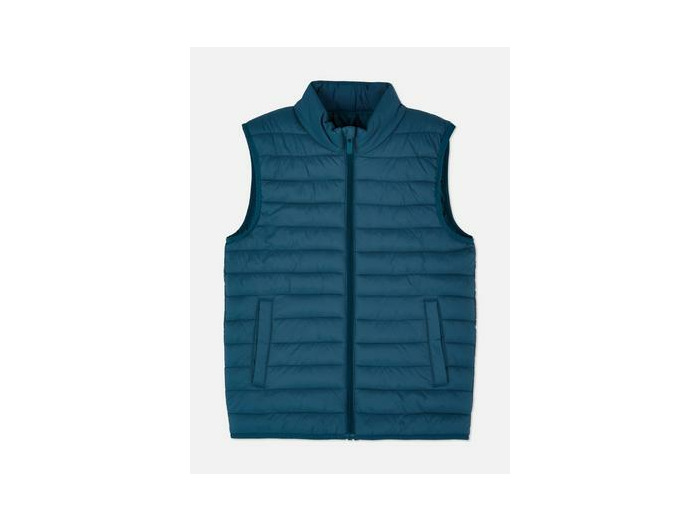 Veste sans manches zippée