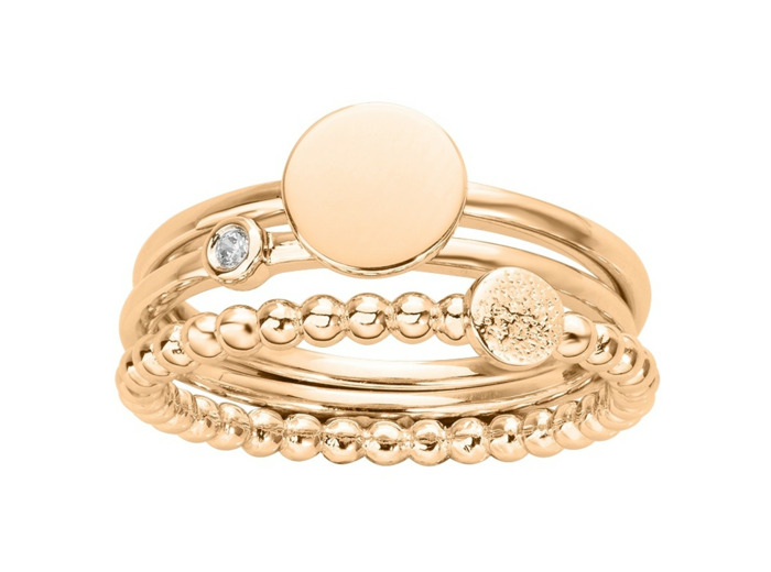 Bague Femme Etats d'âme Doré