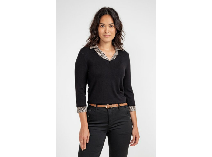 Pull 2-En-1 Imprimé
