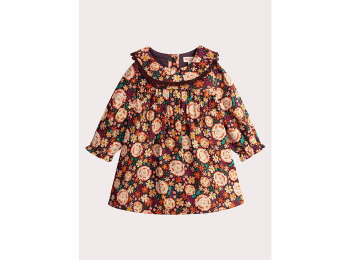 Robe à motif fleuri pour bébé fille