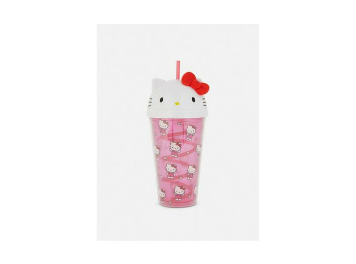 Gobelet avec couvercle Hello Kitty