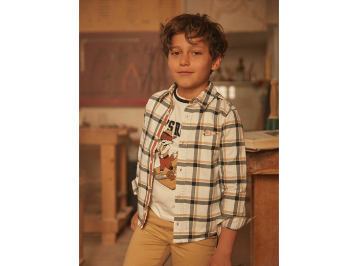 Chemise à Carreaux