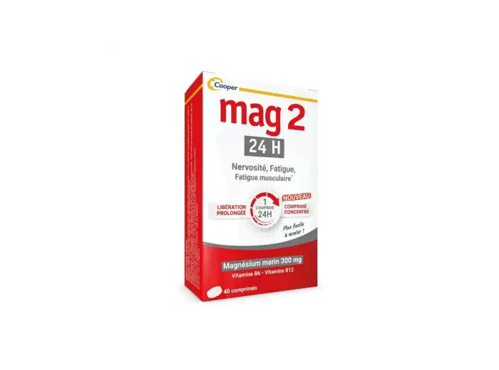 Mag 2 24h Comprimés B/40