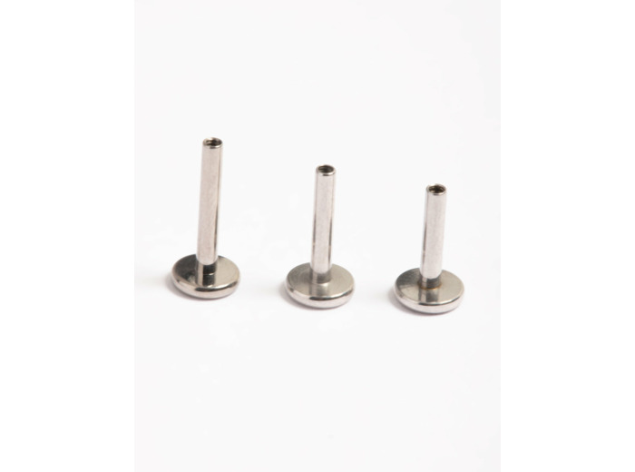 Surgical Steel Internal Flat Back