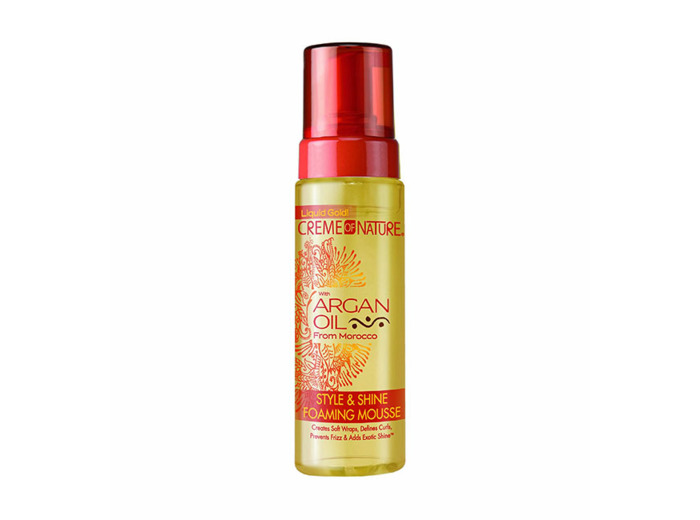 Crème of Nature Argan Oil Foam Wrap Mousse 7oz