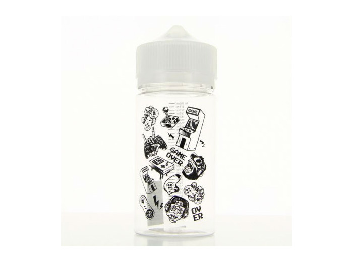 Fiole vide Chubby avec graduation N°12 Game Over 180ml DIY'UP