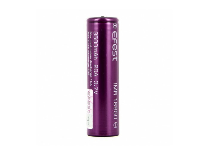 Accu 20A 18650 3500mAh IMR Efest