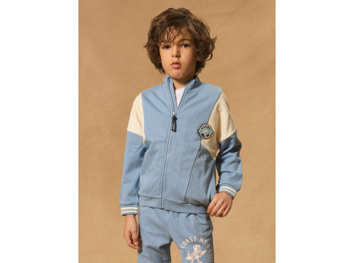 Gilet Bleu et Blanc