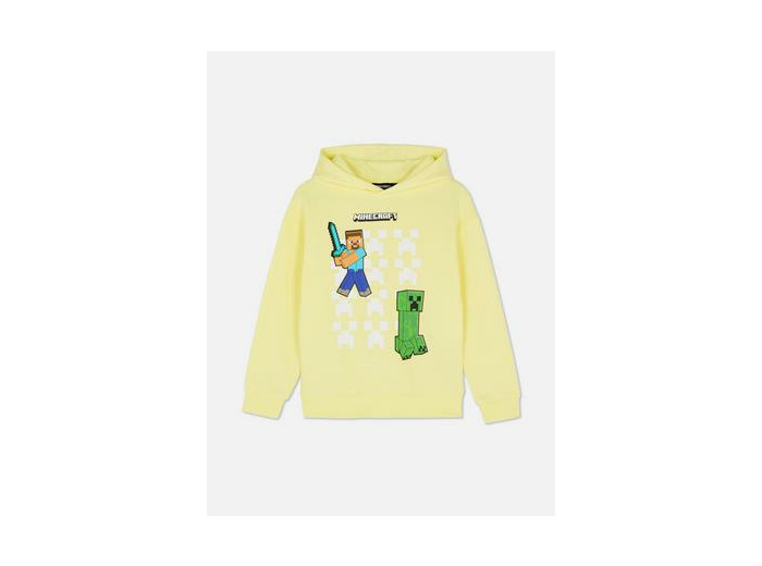 Sweat à capuche à motif Minecraft