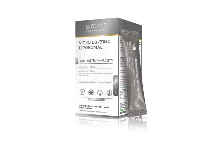 Biocyte Sante Vit C+d+zinc Stick X14