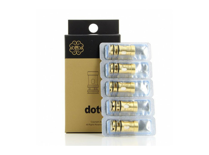 Pack de 5 résistances Mesh DotAio V2 Dotmod