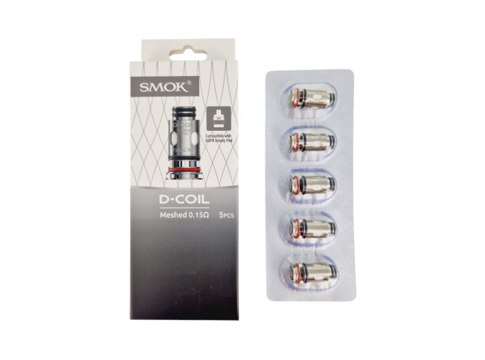 Pack de 5 résistances D-Coil Smoktech