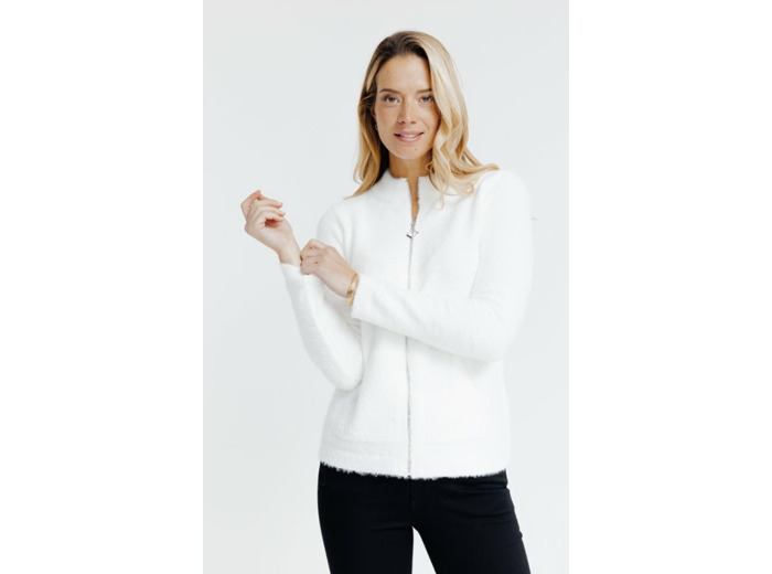 Cardigan Zippé