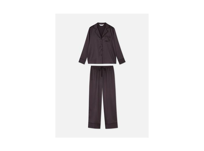 Pyjama long en satin