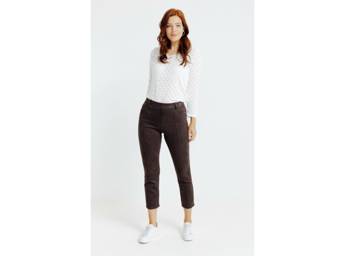Legging Suédine Détail Clous