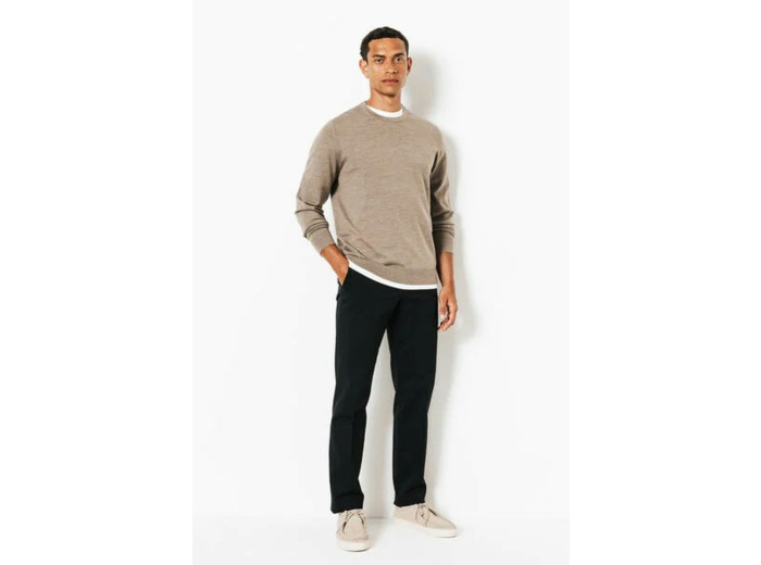 Pantalon chino straight - Noir