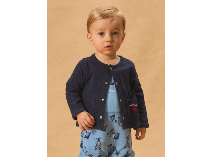 Cardigan en tubique