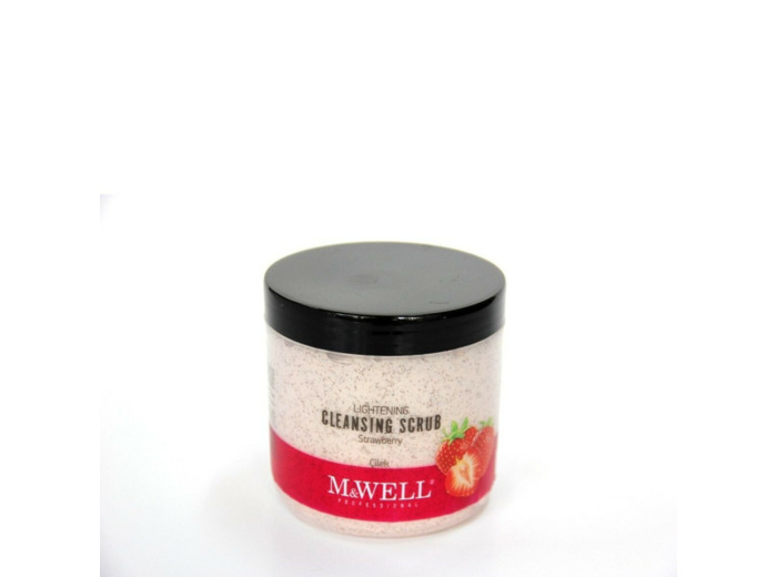 M&WELL CLEANSING SCRUB STRAWBERRY