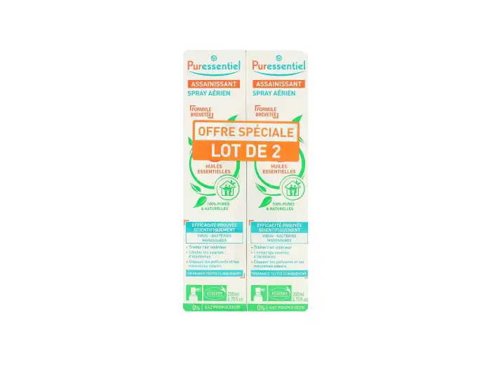 Puressentiel Assainissant Spray Aérien 41 Huiles Essentielles 2fl/200ml