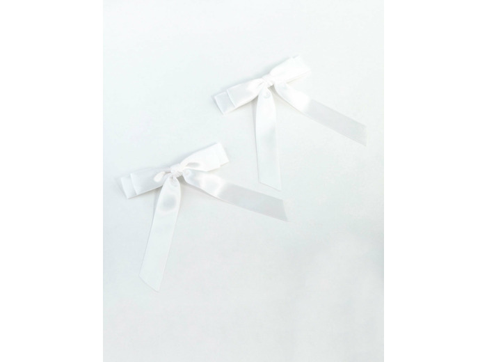 Medium Fabric Double Loop Bows 2-Pack