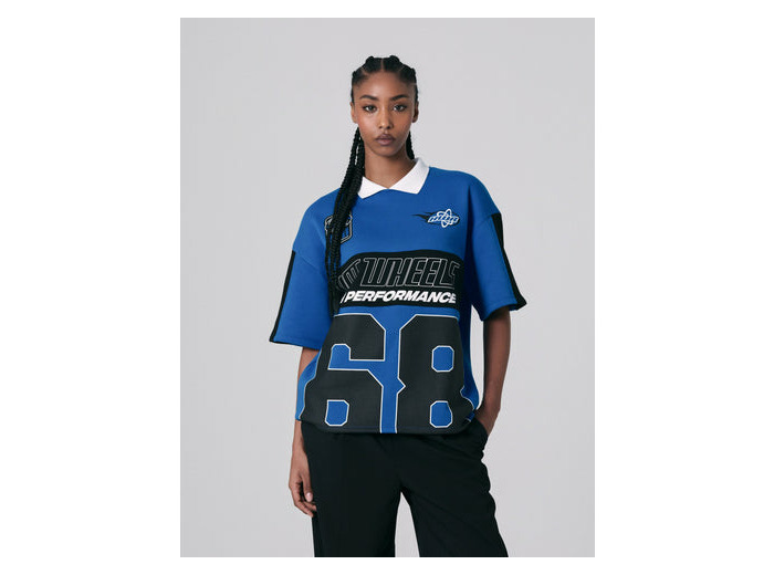 Maillot épais Jennyfer x Hot Wheels bleu océan