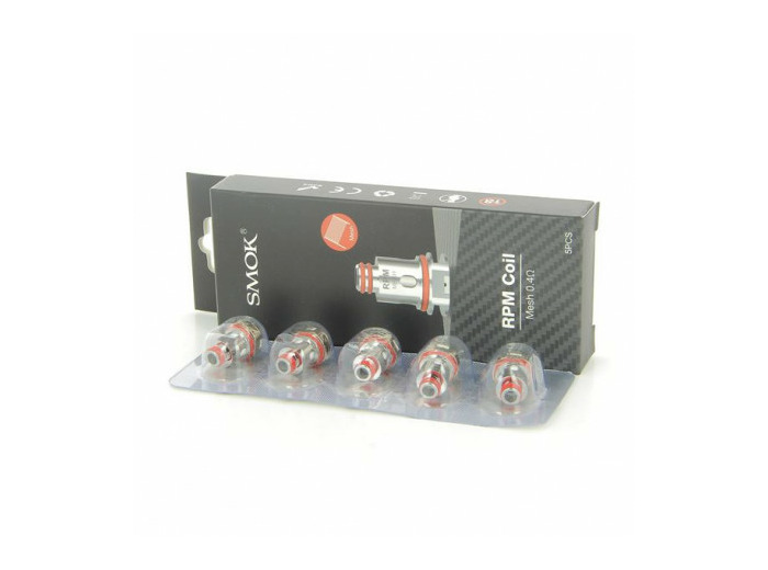 Pack de 5 résistances Mesh 0.4ohm RPM40 Smok