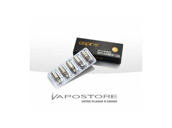 Pack 5 resistances BVC Aspire