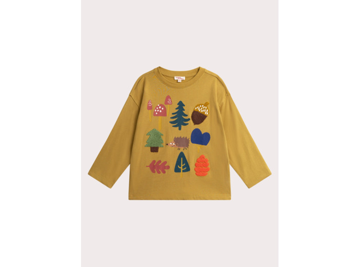 Tee Shirt Manches Longues Vert