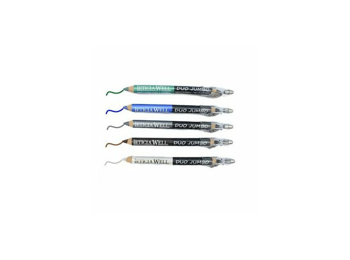 LETICIA WELL CRAYON DUO JUMBO 2 EN 1