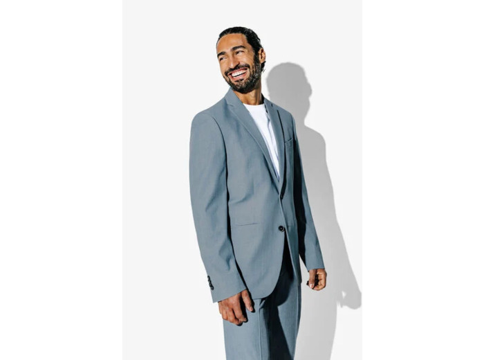 Veste de costume extra slim bistretch - Bleu