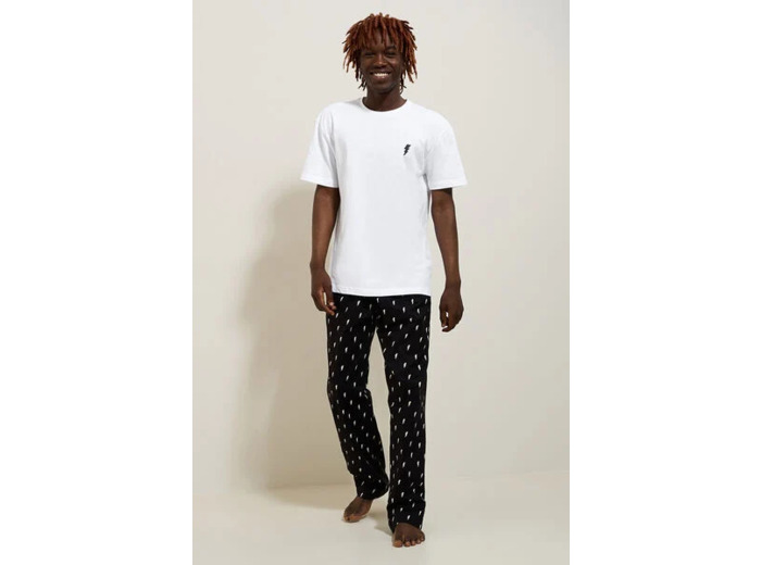 Ensemble pyjama fantaisie - Noir