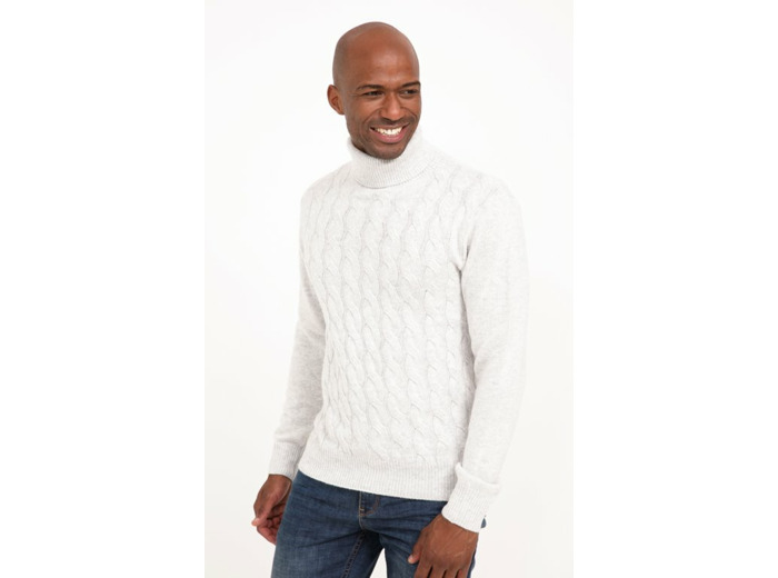 Pull Col Roulé Torsadé