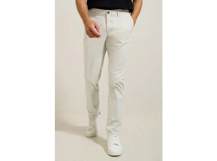Pantalon chino slim "le parfait by JULES" - Ecru